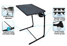 Tv Tray Table Portable Foldable   Adjustable Laptop  Eating Plastic Tray Table