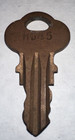 Chicago Lock Brass Key  h645 Made In Usa Bulk Peanut Gumball Machine