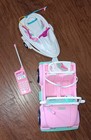 1998 Barbie Beach Fun Remote Control Rc 4x4 Jeep Jet Ski And Surf Board Works