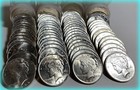 Gem Bu Peace Dollars From Obw Roll Estate Sale Silver Dollar Hoard   Unc Bu Ms