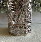 Bath   Body Works Gold Palm Leaf Single Wick Candle Holder