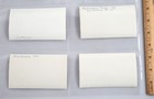 H Lot Of 4 Vintage Electric Railroad Railway Trolley Street Car Photos