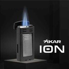 Xikar   Ion Double-jet Flame Cigar Lighter  Lifetime Warranty  Black