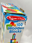 Melissa   Doug Wooden Building Blocks Set Damaged Packaging