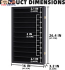 11 Rows Martial Art Karate Taekwondo Belt Display Case Rack Wall Cabinet With   