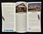 1970s Martinsville Wv Viking Glass Factory Tours New Vintage Travel Brochure