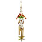 Kirks Folly Cardinal Memories Wind Chime With Removeable Snowflake Shimmer Gt