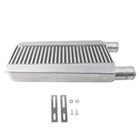 Mount Same Side 24 x11 x3  Turbo Intercooler Aluminum Plate Type 2 5   I o