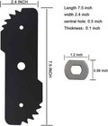 2-pack Eb-007 Edge Hog Heavy-duty Edger Replacement Blades Compatible