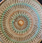 Hand Crafted Hungarian Glazed Ceramic Platter 1995  Artist Signed