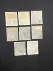 Momen  Mauritius Sg  46-53 1860-3 No Wmk Used   770 Lot  64057