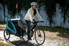 Thule Coaster Xt 2-seat Bicycle Trailer   Stroller Black