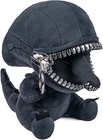 Set Of 2 Aliens Xenomorph Plush Doll Black And Gray Stuffed Toy X mas Fans Gift