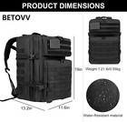Military Tactical Backpacks For Men Camping Hiking Trekking Daypack Bug Out Bag