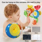 Bath Toys For Toddlers   1-3year     Preschool newborn Bathtub Toys  2 Suction Cups
