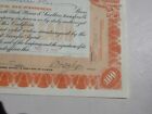 South Utah Mines   Smelters Stock Certificate 100 Shares 1916 Fc