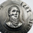 Hon Alexander Mackenzie Canadian Prime Minister 1873 Steel Hub Die Master