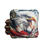 Imf -patriot -dual Sided Stop   Go All Weather  Pro Cornhole Bags - Set Of 4