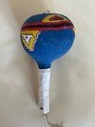 Vintage Native American  Hopi Kewa Hand Painted Gourd Rattle 10 5  X 5 