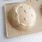 Brown Bag Paper Art Sun Moon Face Mold 1994 Hill Design Paper Casting Craft