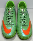 Nike Mercurial Vapor Ix Hg-v Green Soccer Cleats Synthetic Leather Size 8 5