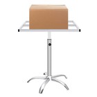Painting Spraying Rotation Platform Stand Stainless Steel Adjustable Height New