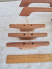 Vintage Wooden 6    8  Boat Cleats   13  Hand Rails   Sail Boat   Yacht