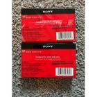 Vtg Sony Hf 90 Min High Fidelity Normal Bias Blank Audio Cassette Tapes Lot Of 2