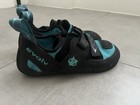 Womens Evolv Kira Rock Climbing Shoes - Teal  Size 9  Free Shipping