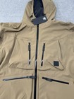 Qilo Summit-x Coyote Brown Retro Windbreaker Jacket - Large  new  Unreleased