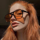 Vintage Retro 70s Sunglasses Women Men Classic Large Square Frame Shades Glasses