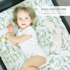 Tcbunny 2 Pack Premium Fitted Baby 38x26 Mini Crib Sheets  Pack N Play Bassin   