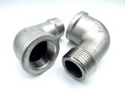 2 Pack Stainless 304 Steel Street 90 Elbow 3 4  Npt Pipe Sp114 Class 150