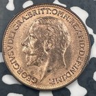 1926 Great Britain Farthing Lot n3654 High Grade  Beautiful 