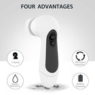 Waterproof Facial Cleansing Spin Brush Set With 5 Exfoliating Brush Heads - Elec