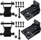 Rear Leaf Spring Hanger Bracket Shackle Kit For Chevy Silverado 1999-2013 Gmc