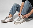 Larnmern Steel Toe Skate Shoes Men Safety Work Sneakers Wide Toe Box Barefoot   