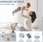 Maliton Diaper Caddy Organizer Multi Purpose Organizer    1 Pack 