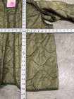 Vintage Army Military M65 Field Jacket Liner Medium Cold Weather Quilted Green
