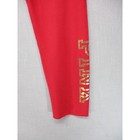 Pink Victoria s Secret Red Skinny Bling Lounge Sweat Pants Pants Womens Size S