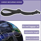 Car Rooftop Cargo Tie Down Hook Straps adjustable Roof Cargo Carrier Straps For