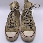 Vintage 90s Converse Chuck Taylor High Top Made In Usa Aged White Men Size 10 5