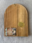 Marquetry Inlaid Wood Picture Of Fratelli St  Alano Italy 1960   s