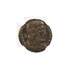 Magnentius Roman Ae Bronze Coin Ngc Fine Ad 350-353 From Historic Era