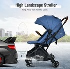 Babyjoy 2-in-1 Reversible Baby Stroller Lightweight Foldable Travel System