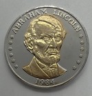 1984 Abraham Lincoln Presidential 175th Anniversary Commemorative Medal 1 5 