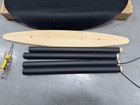 Hang 11 Surfboard Rack - Sustainable Wooden Wall Mount With Rubber Mat  4 Arms 