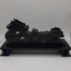 Dragon Style Holder Stand Display Rack Japanese Katana Samurai Swords Bracket