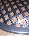 8  Black Metal Round Car Audio Subwoofer Speaker Cover Grill Holder