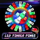 60pcs Led Finger Lights Mini Finger Flashlights For Kids Glow  Novelty Toys Part